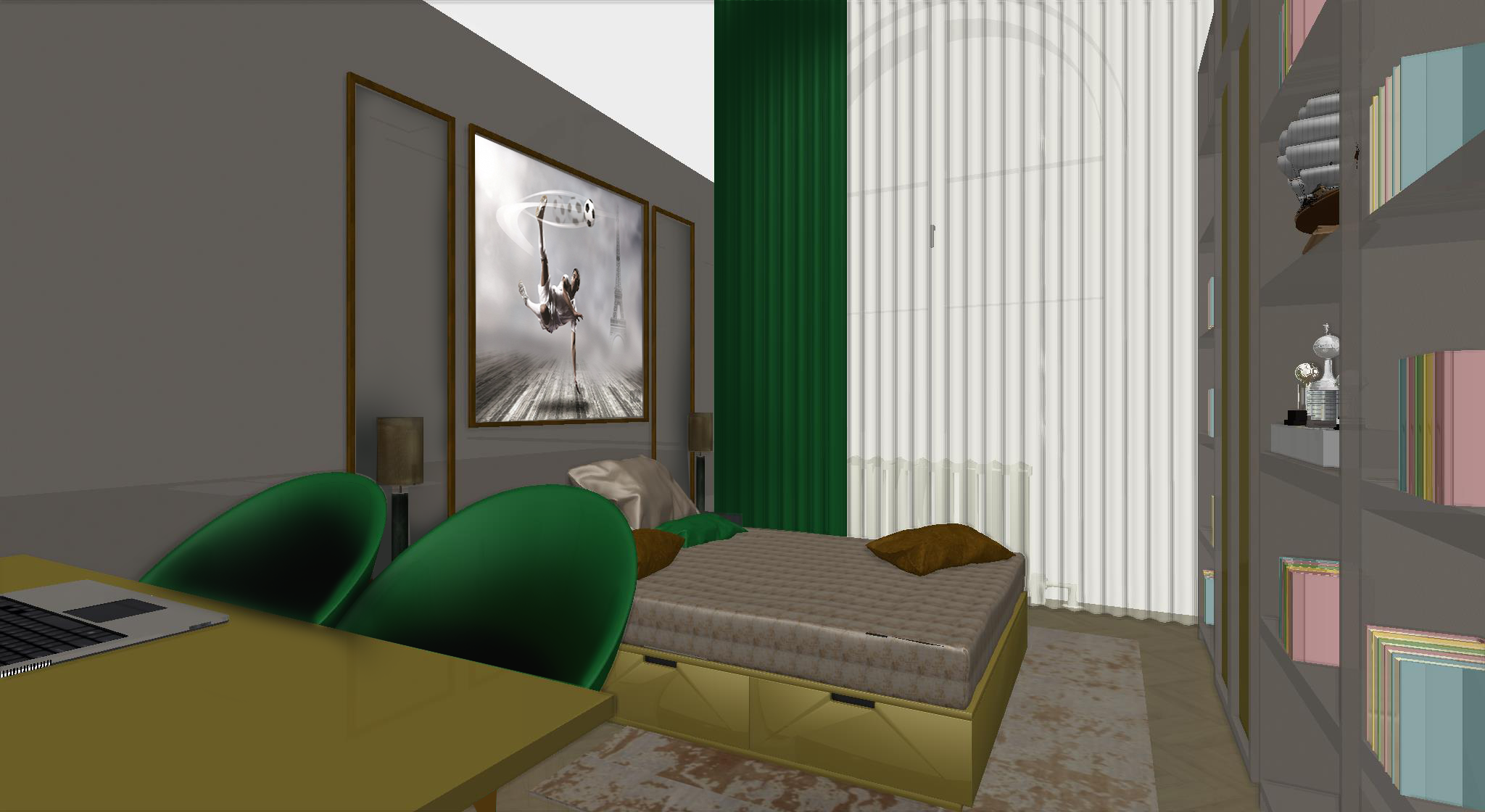 Ízléses gyerekszoba